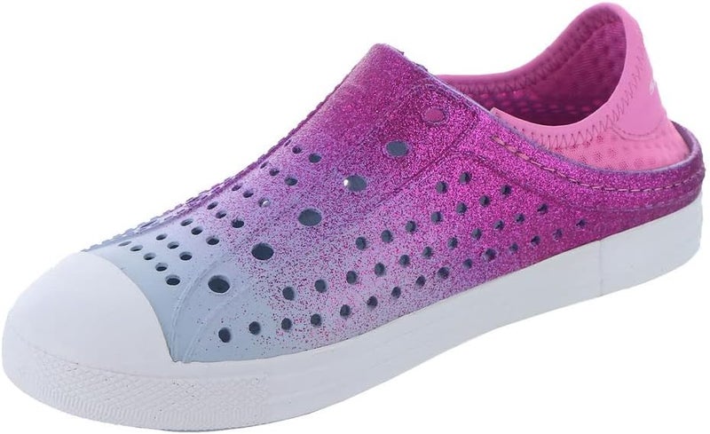 SKECHERS Kids Girls Foamies Guzman Steps - Glitterland Water Shoe - Image 5